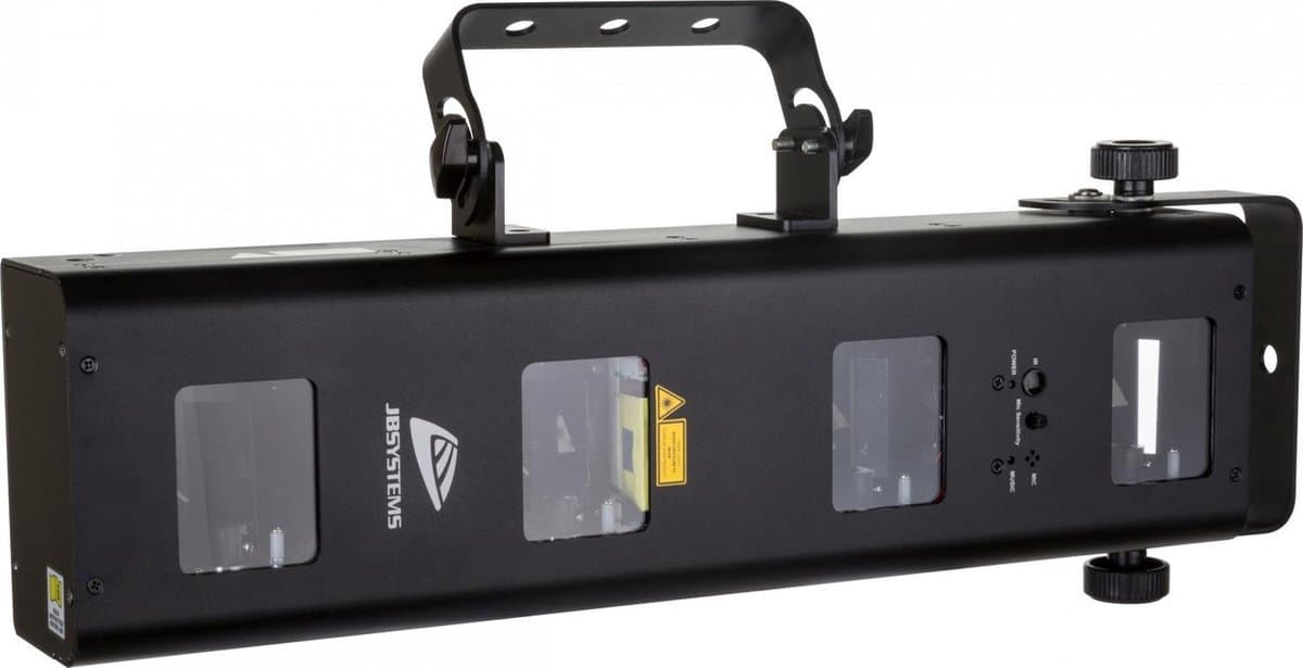 JB-Systems MULTIBEAM Laser - Krachtig 850 mWatt laser effect