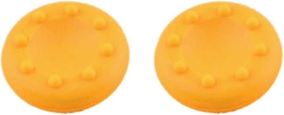Oranje - 2 Stuks Siliconen Beschermkap grips voor Sony Playstation 3, PS3, Sony Playstation 4 PS4, XBox One Controller, XBox 360 Controller