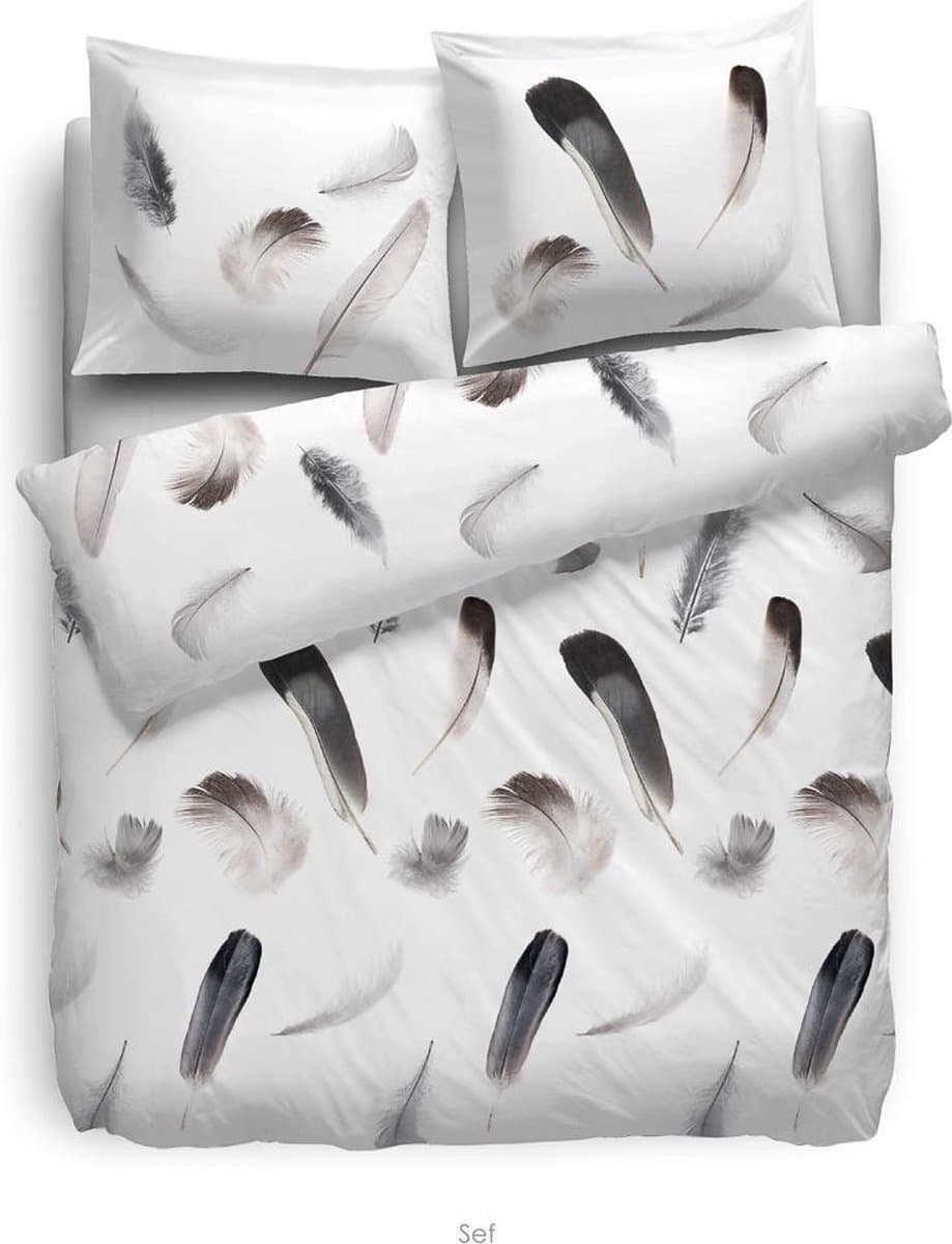 Heckett Lane Dekbedovertrek Katoen Sef - white 260x200/220cm