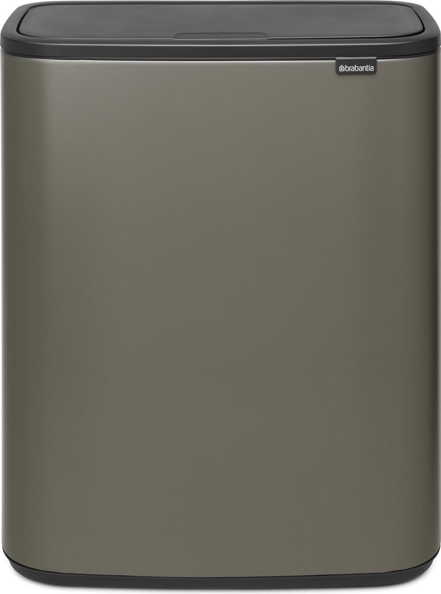 Brabantia Bo Touch Bin 60 Liter Platinum
