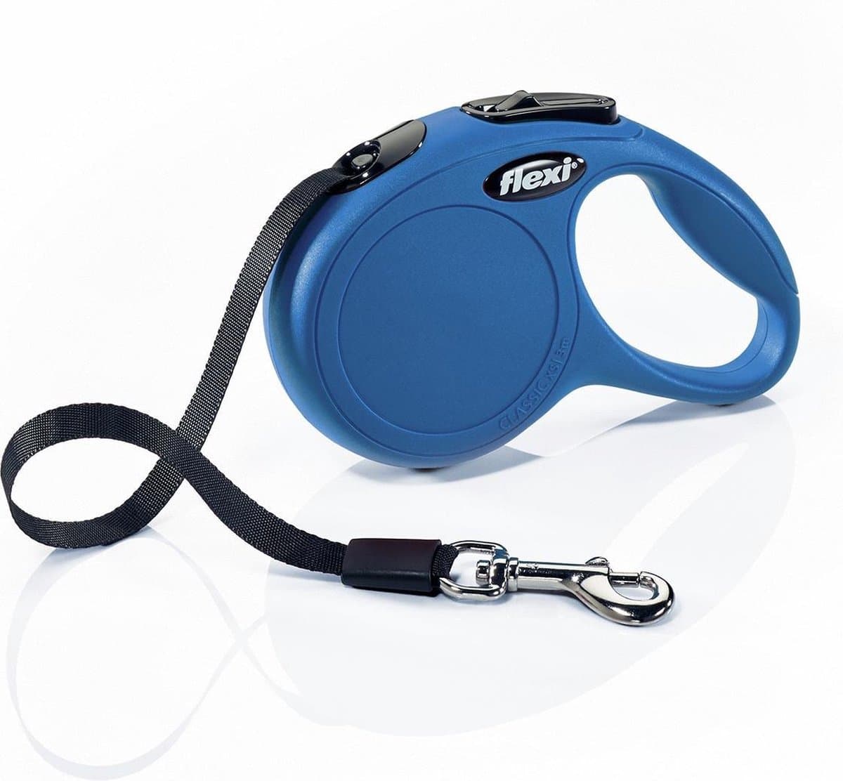 Flexi New Classic Tape - Hondenriem - Blauw - XS - 3 m