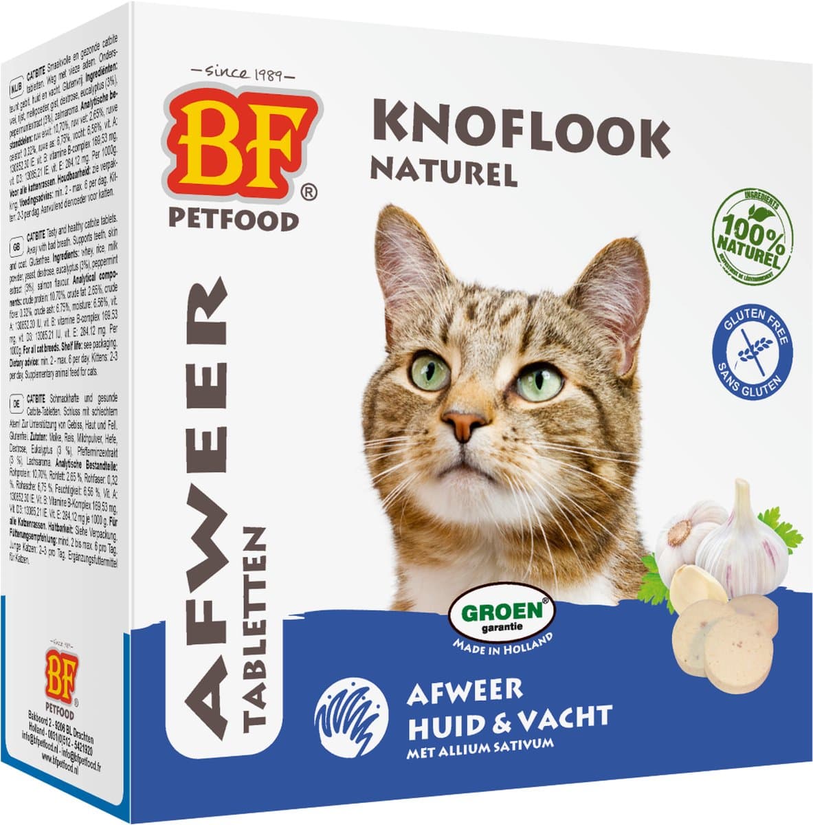 BF Petfood knoflook tabletten naturel