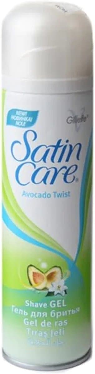 Satin Care - Scheergel - Avocado Twist - 200ml