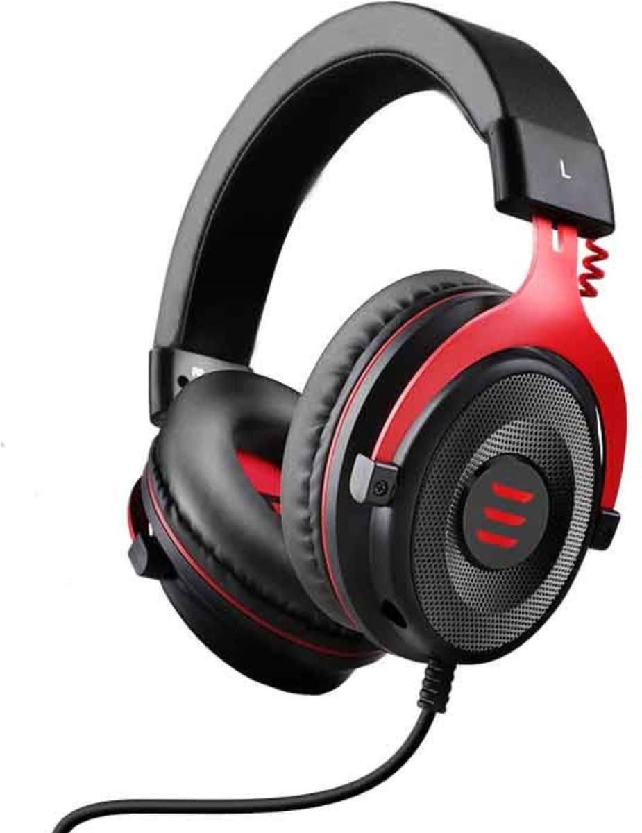 Bolture Koptelefoon met Draad - Hoofdtelefoon met Kabel voor Muziek - Headset met Microfoon - 50mm Speakers