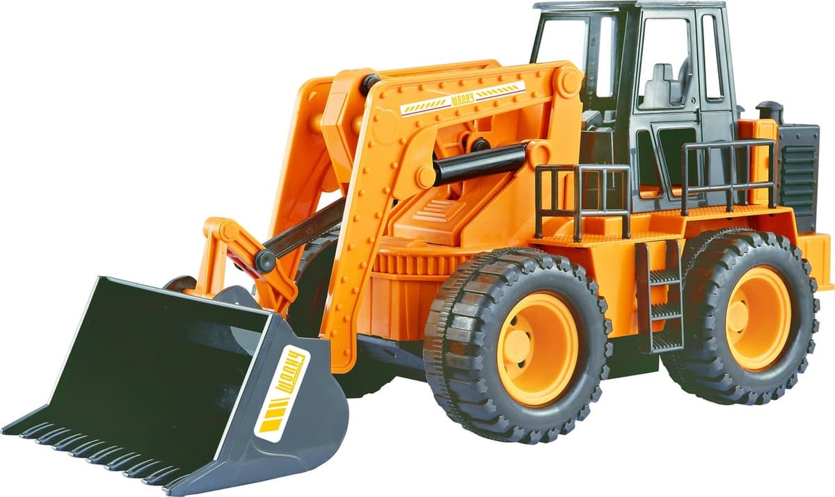 Wonky Cars - Bulldozer 1:24 - RC - RC Auto - Bestuurbare Auto - Radiografische Auto - 2,4 GHz