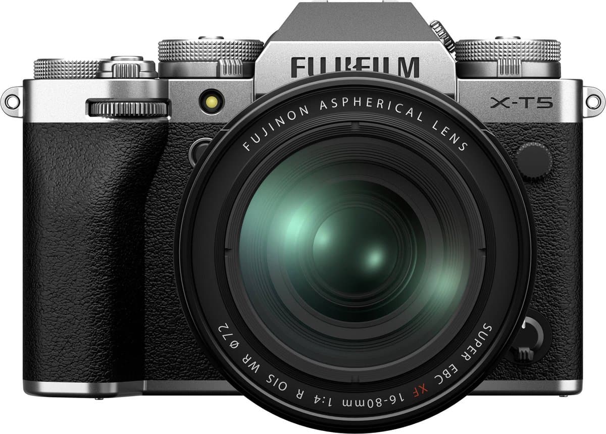 Fujifilm X-T5 Zilver + 16-80mm