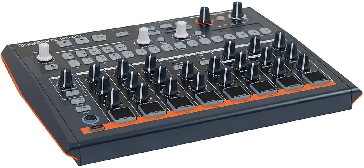Arturia DrumBrute Impact 1984 - Analoge drumsynthesizer Zwart