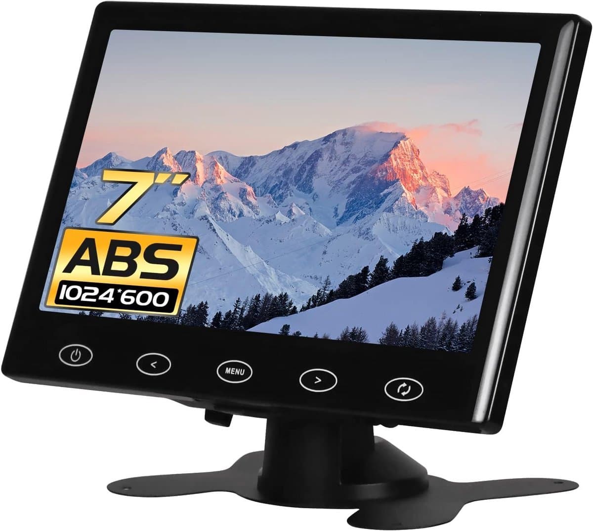 7 Inch Kleine HD-Monitor met HDMI, AV en VGA voor Beveiliging en Raspberry Pi