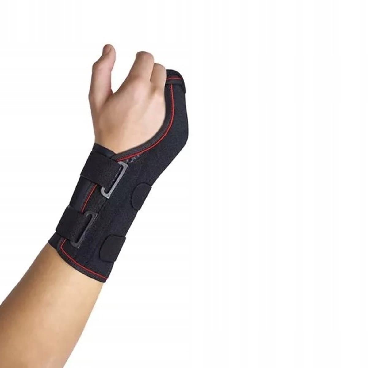 Orliman MF-D95 polstijve polsbrace met vingerstabilisator - Rechts, Maat 1