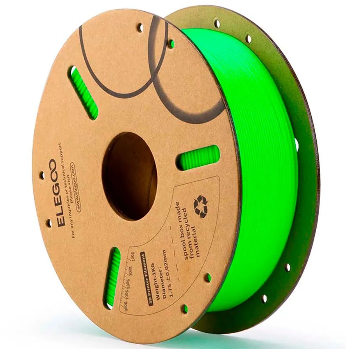 Elegoo Pla 1.75mm Filament Goud One Size / EU Plug 220V