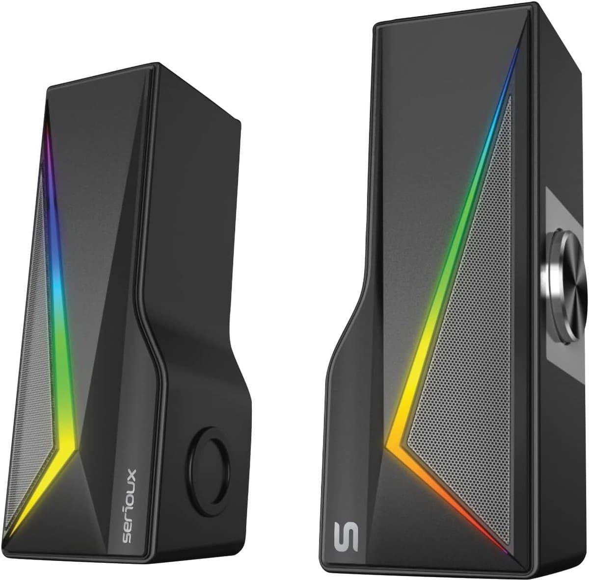 Gaming Speakers 2.0 met RGB Verlichting en Bluetooth