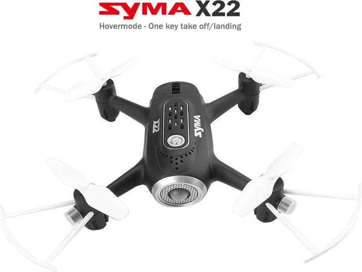 Syma X22 Mini Quadcopter / Drone - Hovermode (altitude hold) - One key take off / landing mode - Black Edition