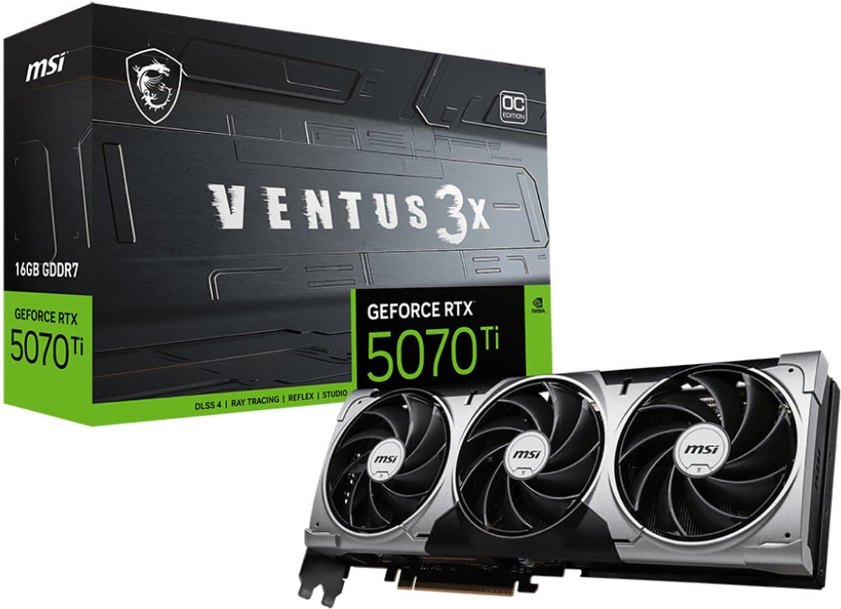 MSI GeForce RTX 5070 Ti VENTUS 3X OC 16GB