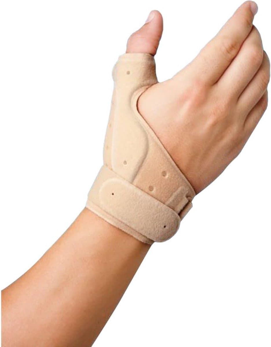 Orliman Manutec Duimbrace - Maat: 1 (14-18 cm) - Kleur: Beige
