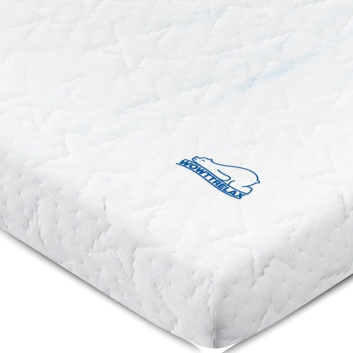 Asaam 90x200 cm Topper- Gel Dual-layer Memory Foam - Matras Topper Queen Size - Hoge Dichtheid Cooling Pad -Overdrukventiel bed Topper