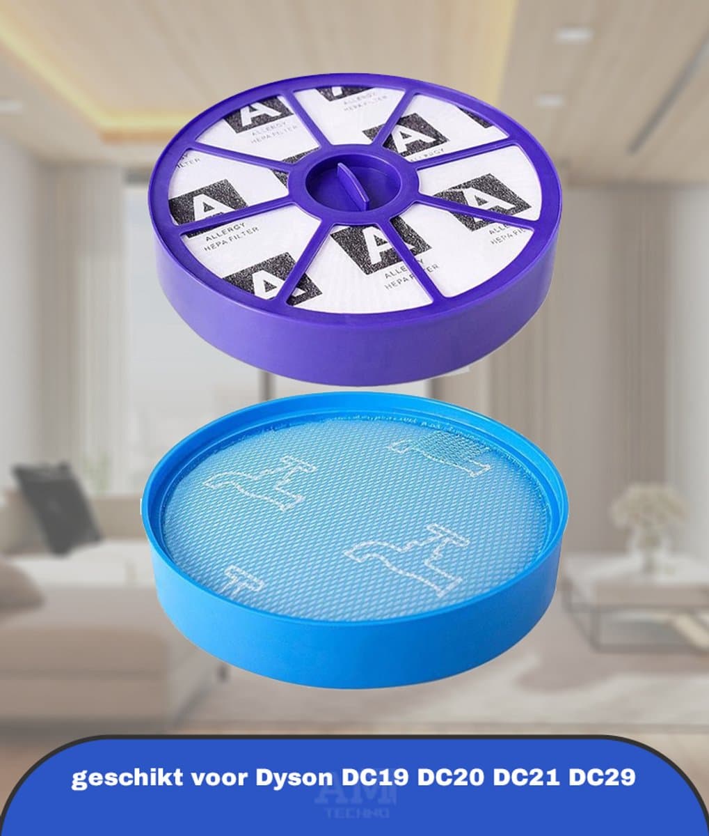 (1 stuk) Hepa-filter geschikt voor Dyson DC19 DC20 DC21 DC29 stofzuiger
