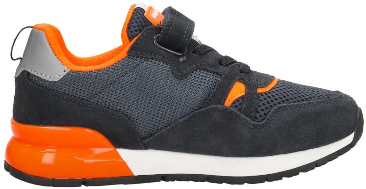 Replay Shoot Jr11 Sneakers Jongens - Leren Sneaker - Blauw - Maat 28