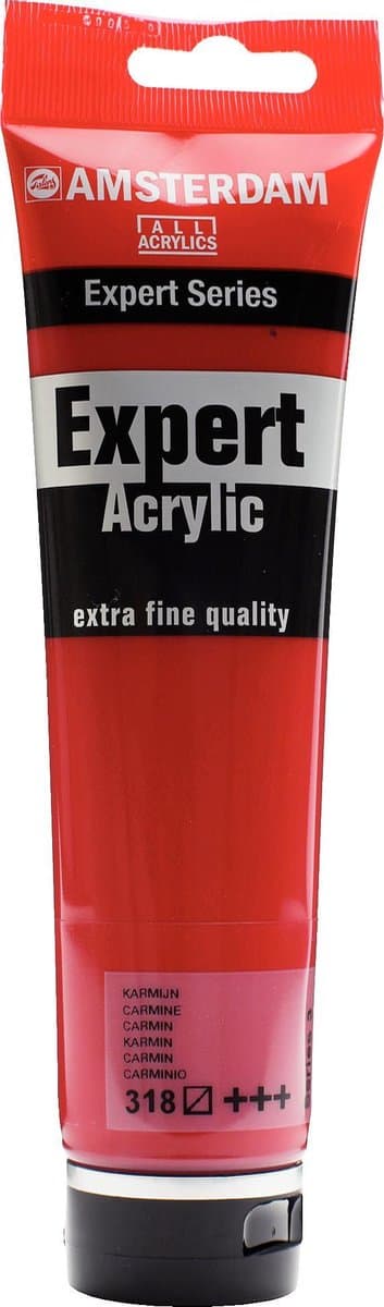 Acrylverf - 318 Karmijn - Amsterdam Expert - 150 ml