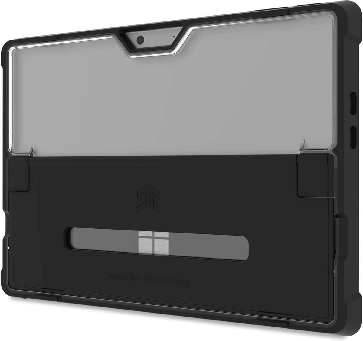 STM Dux Shell Surface Pro 8 AP - Zwart beschermhoes met auto-wake, zwart - Rugged