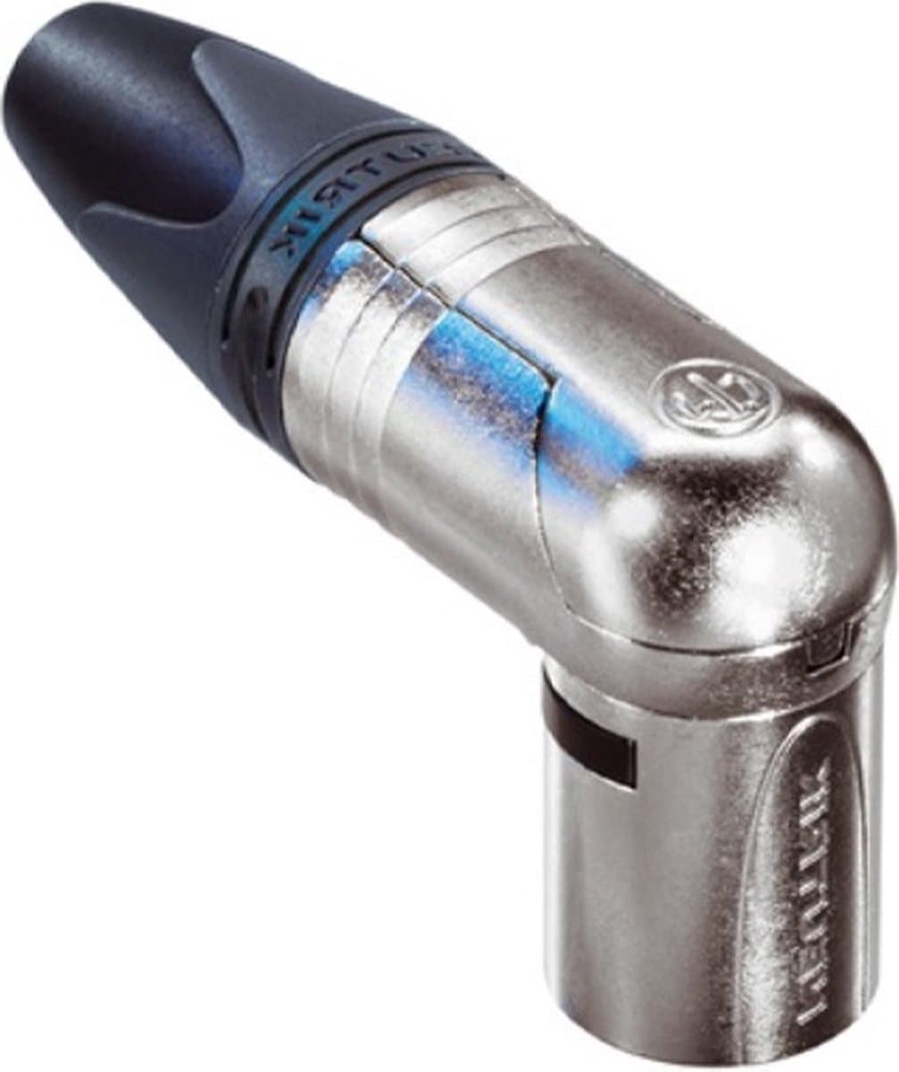 Neutrik RX-series NC3MRX soldeerbare haakse 3pin XLR connector mannelijk