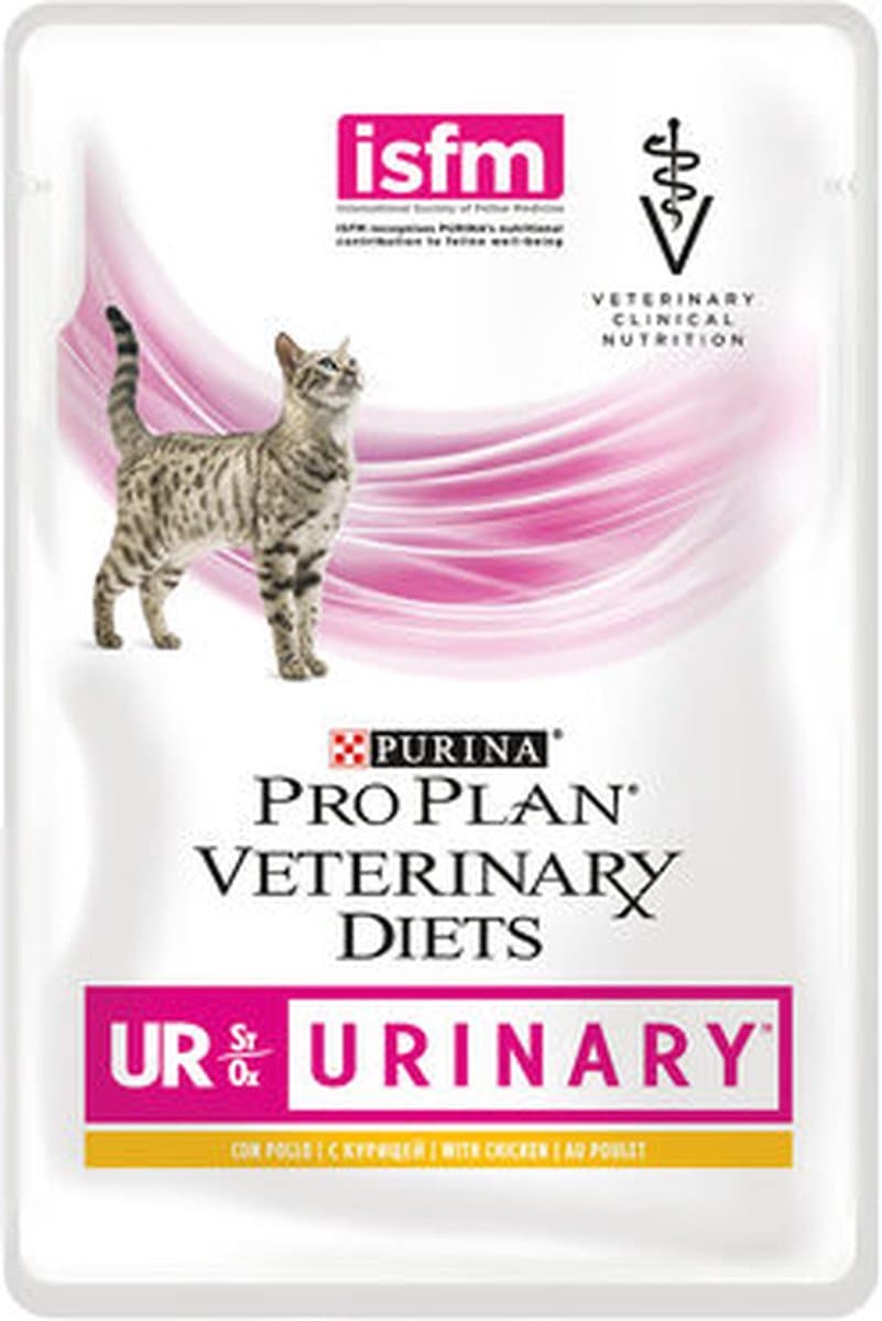 Purina Pro Plan VD UR Urinary Kat Pouch Kip - 10 x 85 g