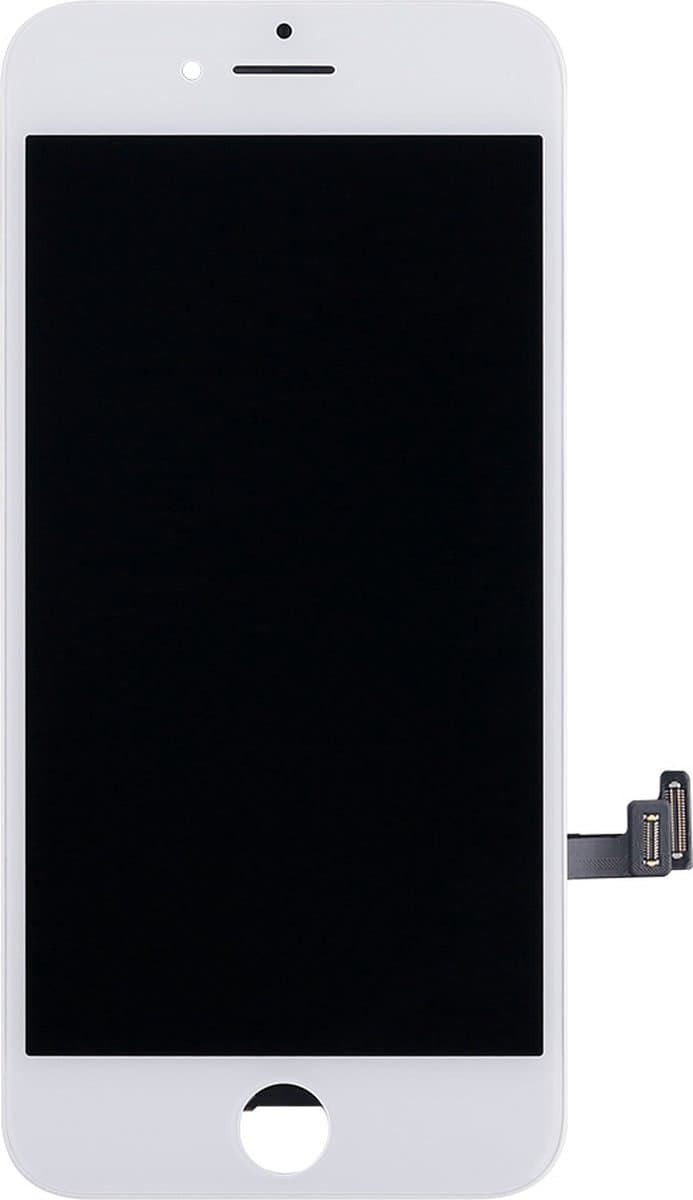 VOOR IPHONE 8 PLUS - WIT - WHITE - SCREEN ECRAN SCHERM - LCD + FREE ADHESIVE