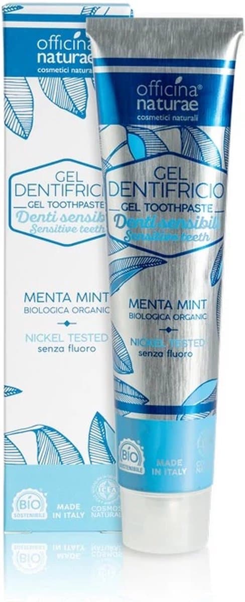 Biologische Tandpasta voor gevoelige Tanden - Zonder Fluoride - 75 ml - Officina Naturae