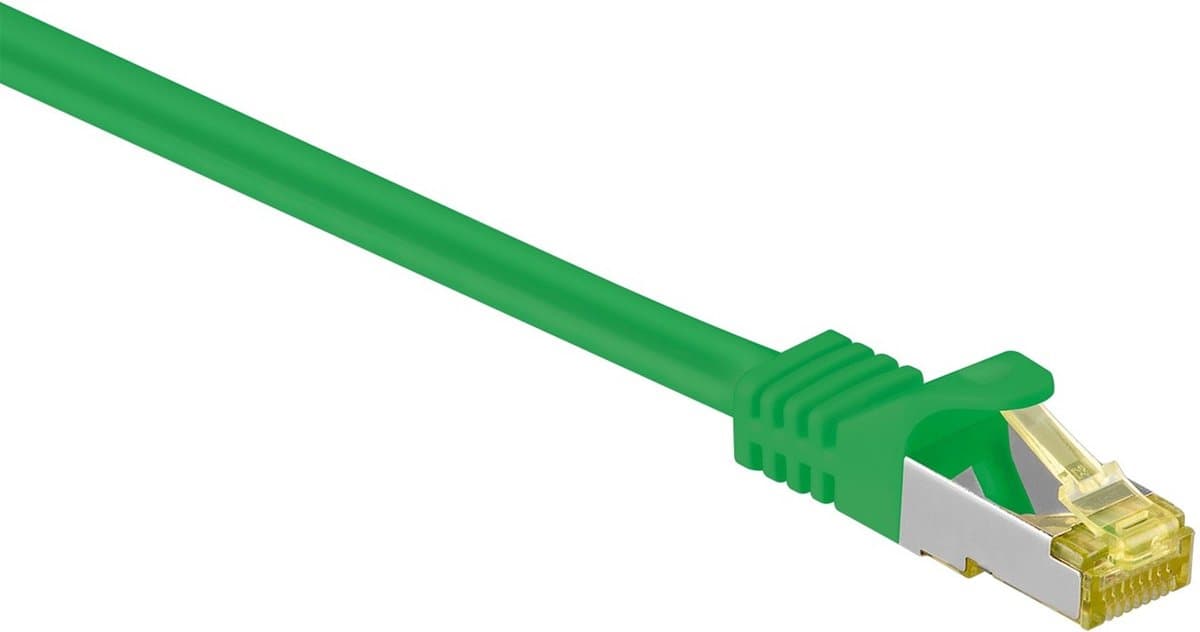 Wentronic 91613 - Cat 7 STP-kabel - RJ45 - 3 m - Groen