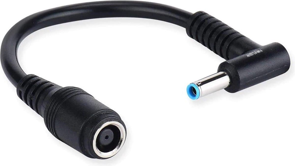 Verloopkabel geschikt voor o.a. HP 7.4mm Smartpin adapter naar HP Bluejack 4.5mm