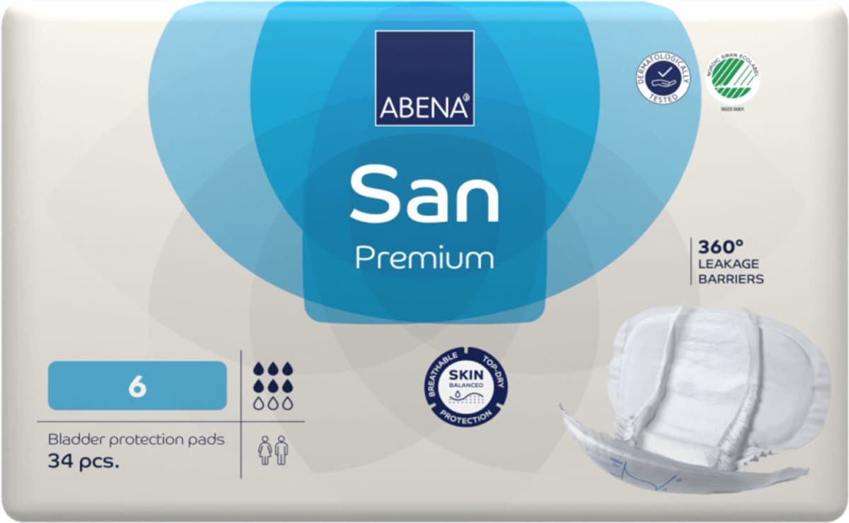 Abena San Premium 6 - 3 pakken van 34 stuks