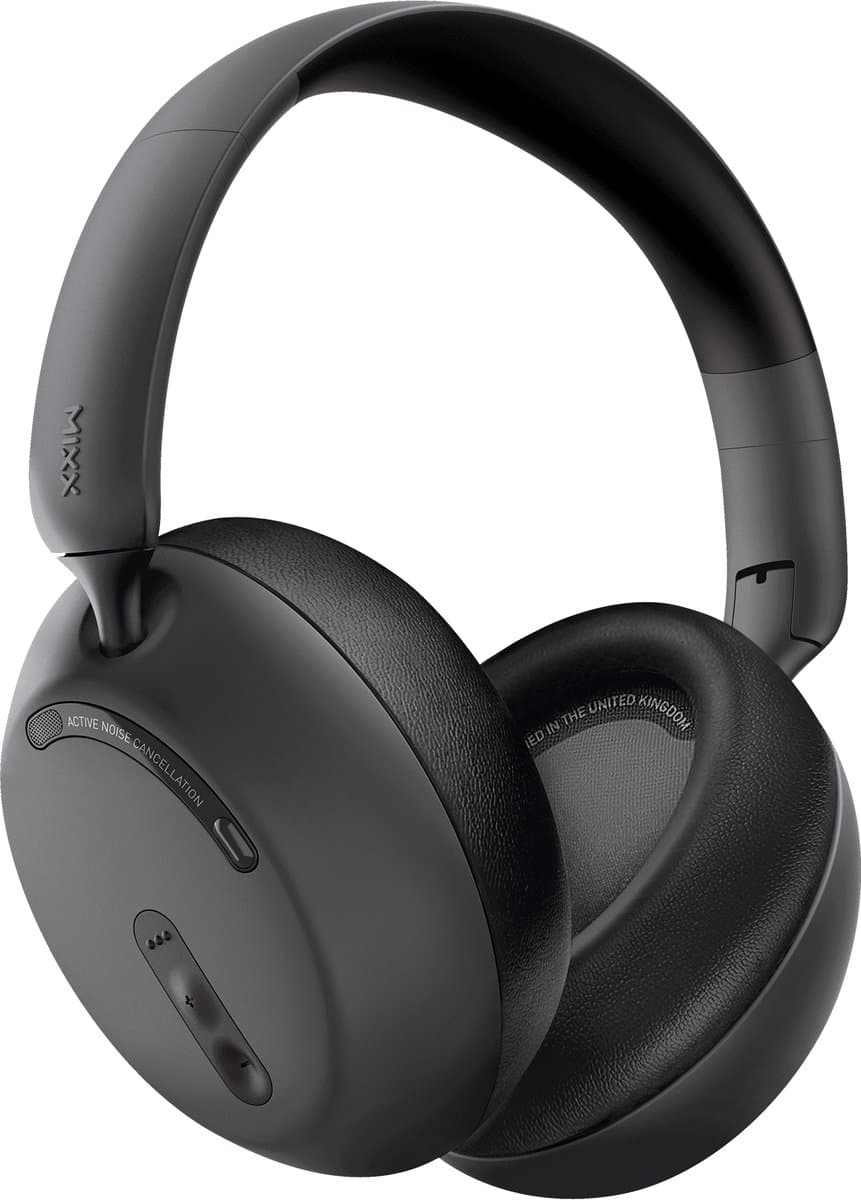 MIXX StreamQ D3 - Draadloze Over Ear Koptelefoon - Noise Cancelling - Snel Opladen - Zwart