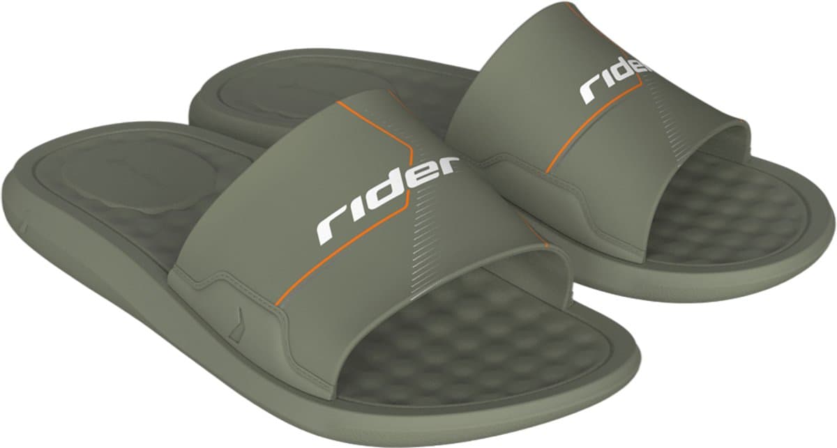 Rider Step Slippers - Heren synthetische slippers - Green