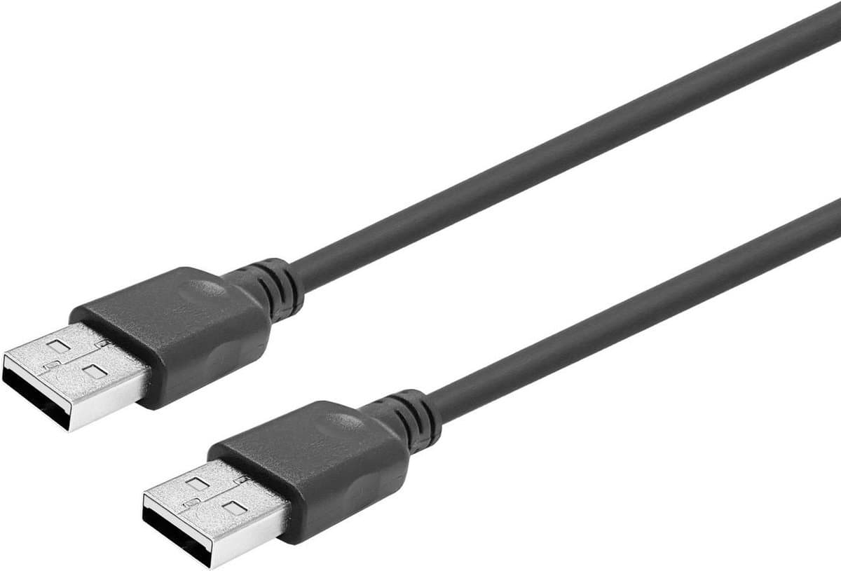 Vivolink PROUSBAA10 USB-kabel 10 m USB 2.0 USB A Zwart, Transparant