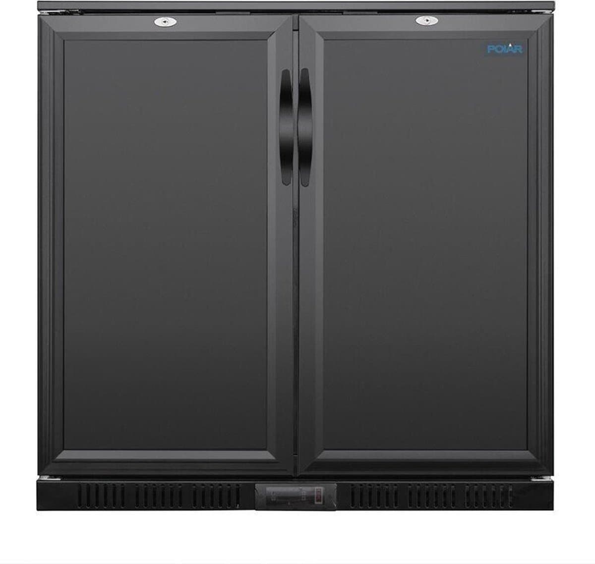 Polar G-Serie Laag Model Tweedeurs Barkoeling 198l - Polar GE998 - Horeca & Professioneel
