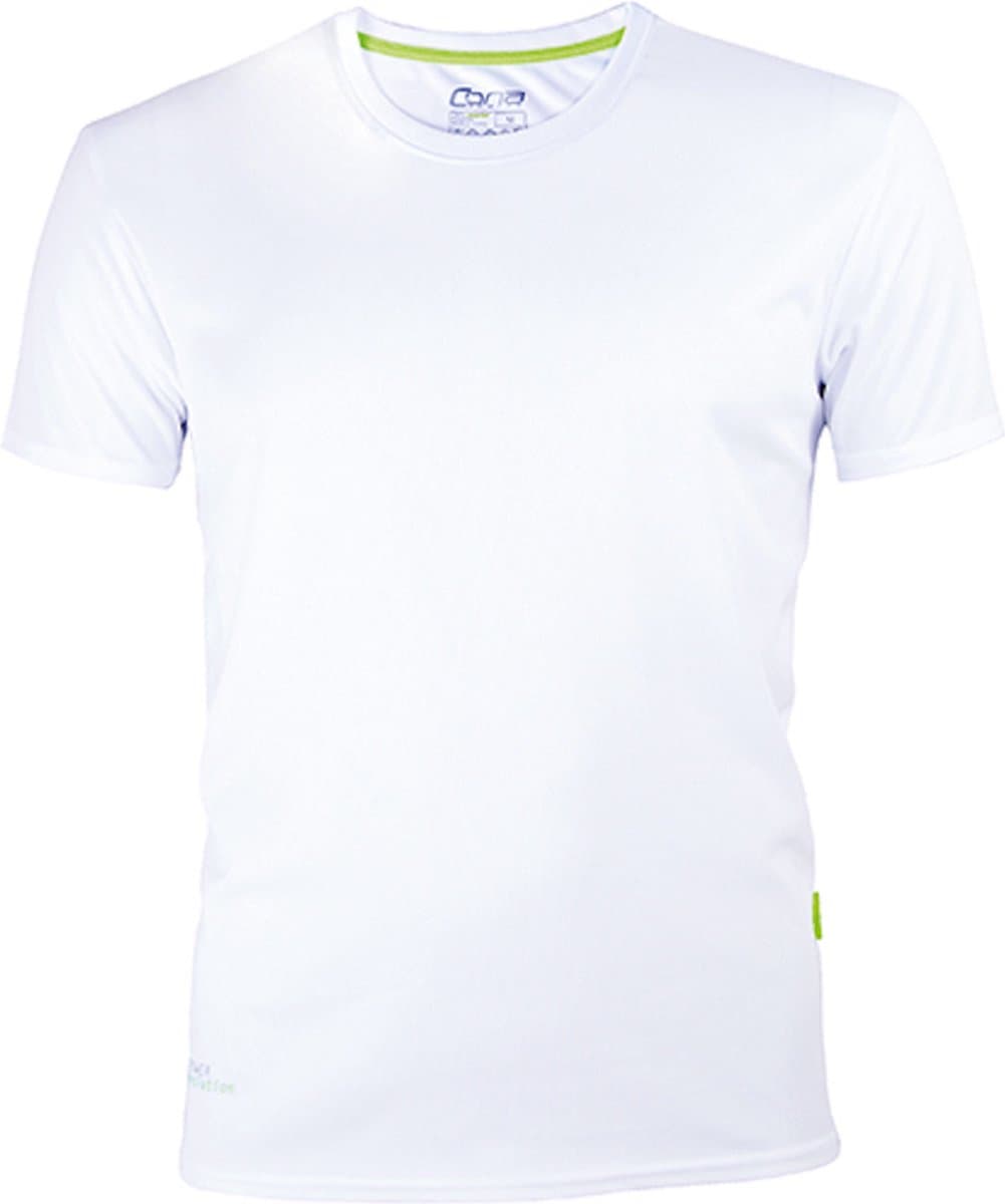 Herensportshirt 'Evolution Tech Tee' met korte mouwen White - XXL