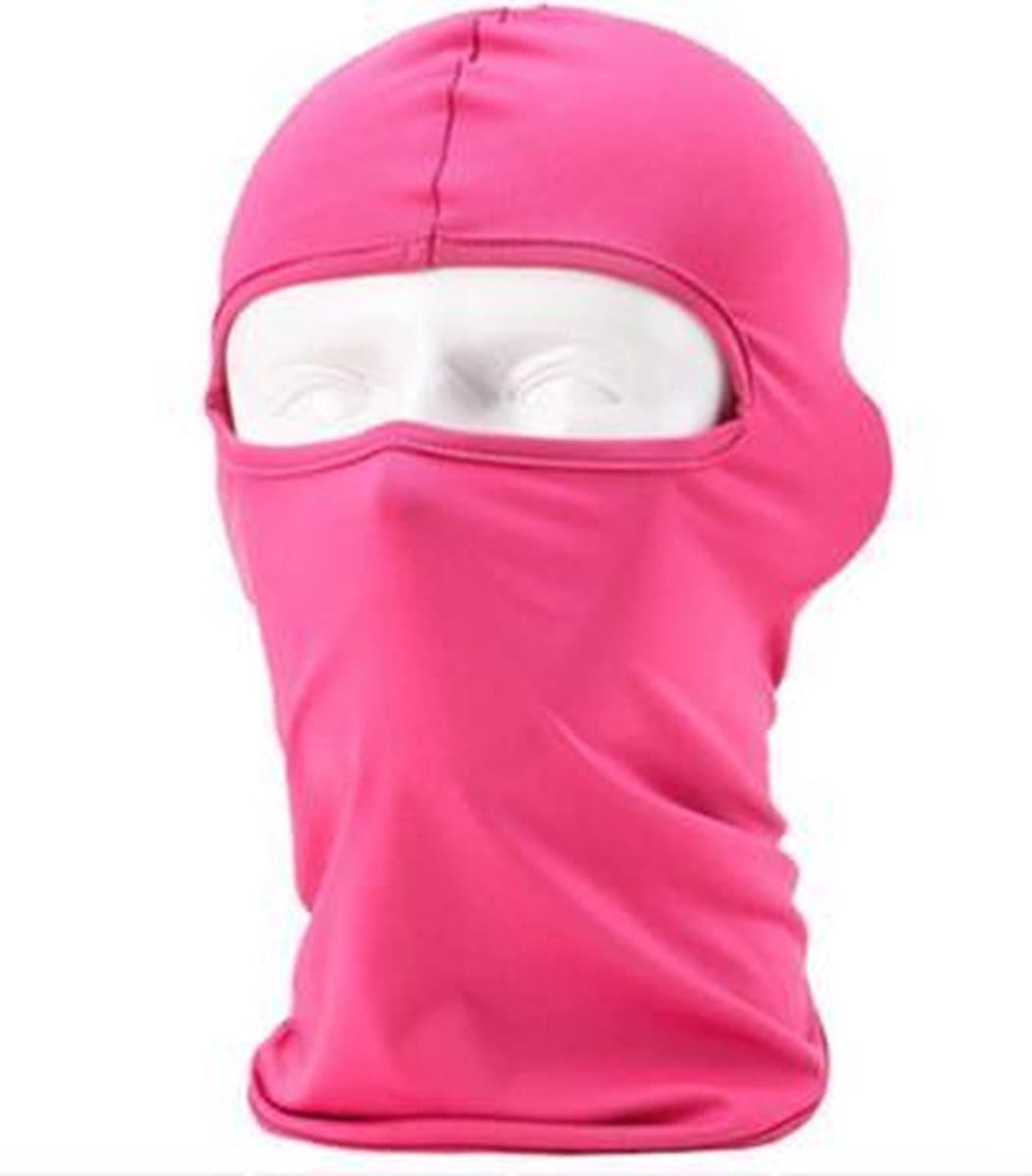Scoby - Roze Bivakmuts voor Snowboarden, Skiën, Wielrennen & Schaatsen - Nekwarmer - One Size - Volwassenen