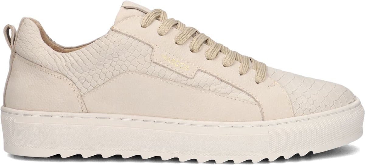Haboob Lewis Sneakers - Leer - Heren - Beige - Maat 41