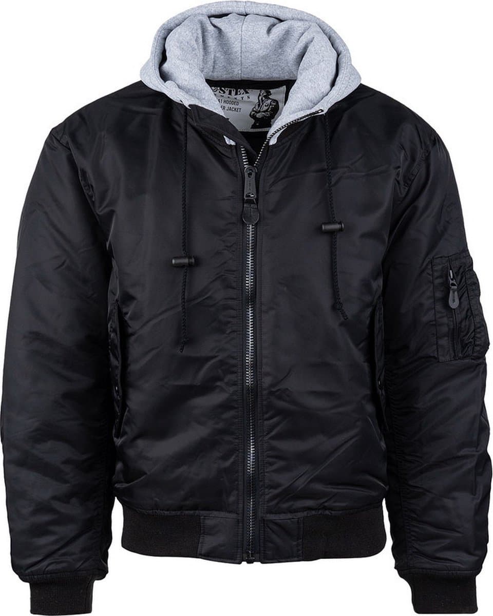Fostex Ma-1 Hooded Bomber Jack Zwart L