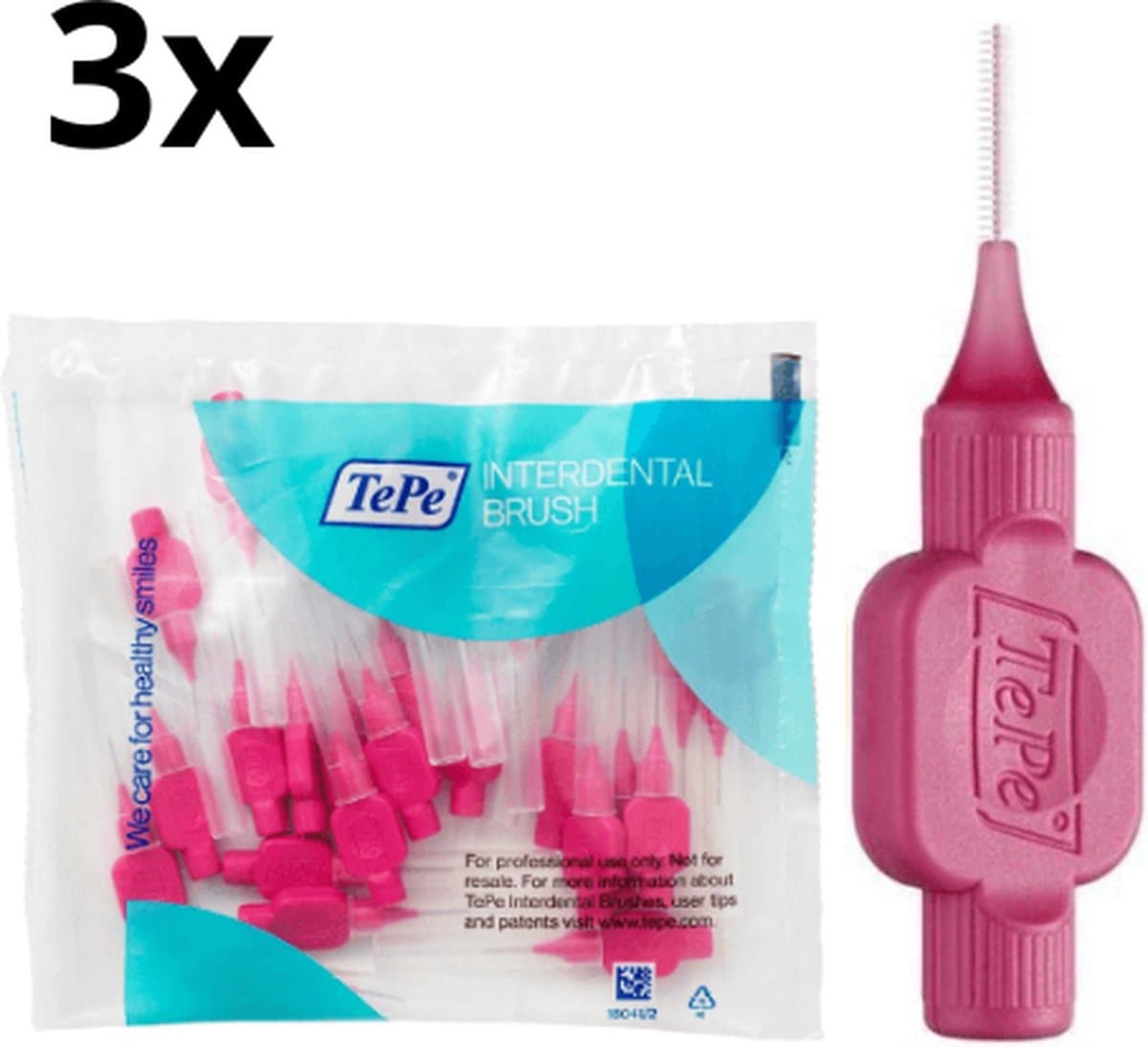 TePe Ragers Roze - 3 x 25 stuks - Voordeelverpakking