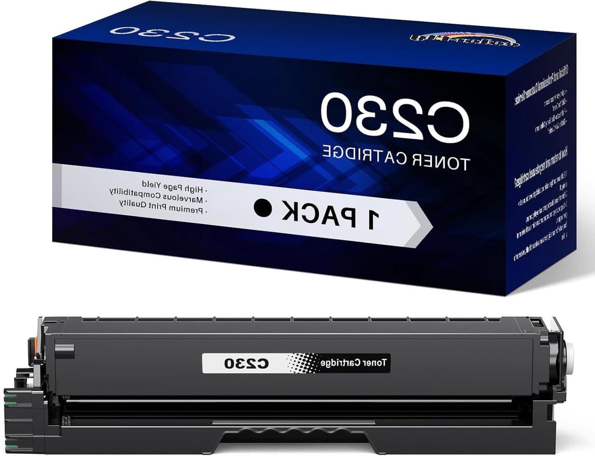 Tonercartridge Zwart - Toner C230 C235 - Printer Onderhoud - Met Nieuwe Chip - 3000 Pagina's - Zwart
