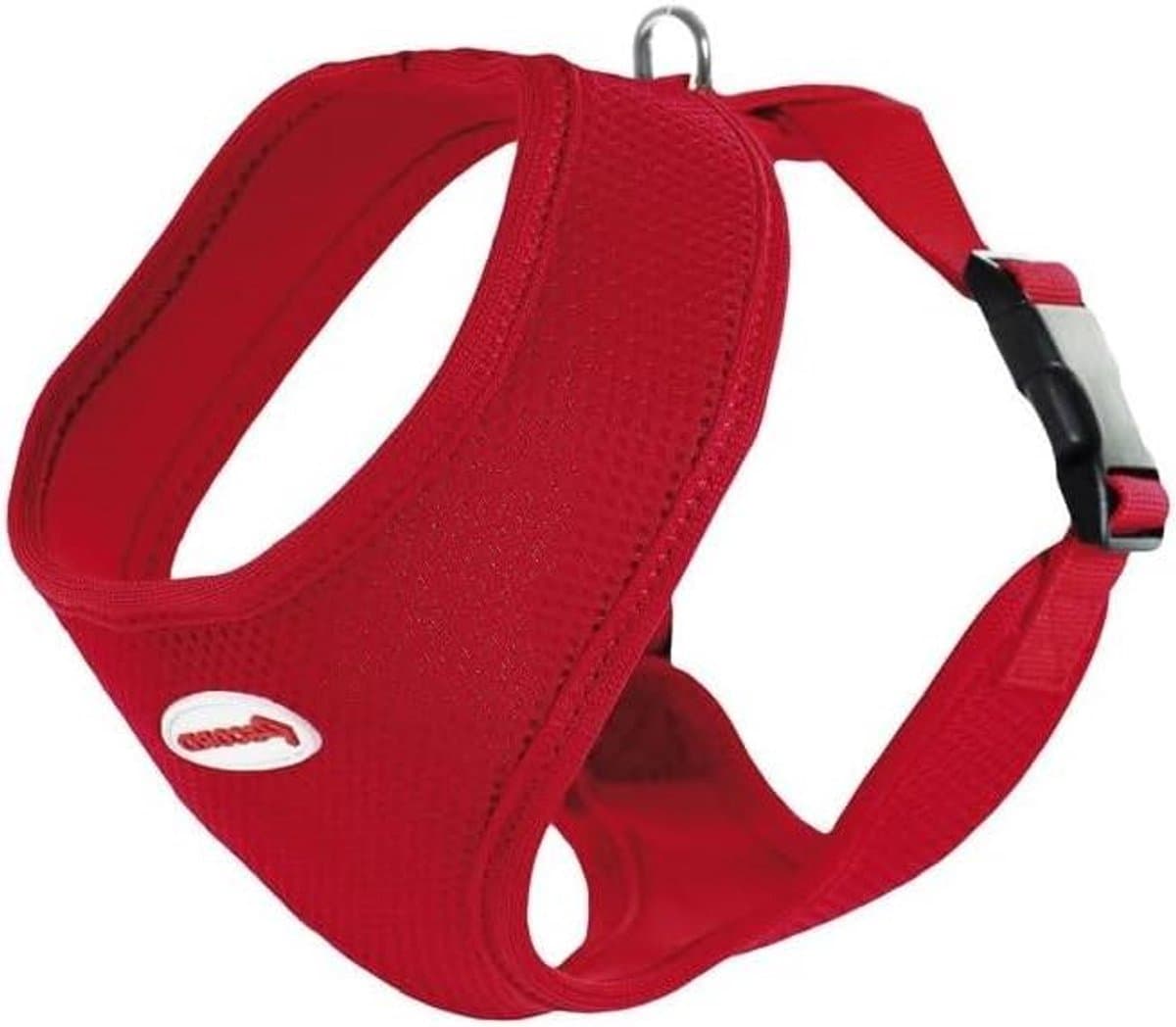 Hondenharnas - Veilig Tuigje - Dagelijks Gebruik - Ademend Nylon - Omtrek 18-23cm - Rood