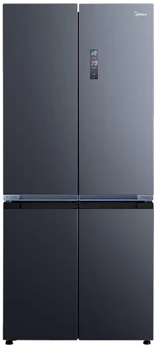 Midea MDRM706BIE70 - Amerikaanse koelkast - Vrijstaand - Frans deur - No Frost - Nightsky zwart - 4 deur(en) - Touch - LED - 307 kWh/jaar