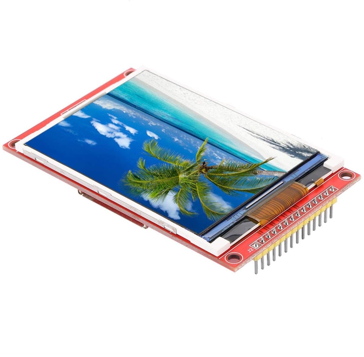 Store_8 - LCD Controller Board Kit - kleurenscherm - 3,2 inch - Seriële interface - Met touch-functie - Geschikt voor hobbyprojecten - LCD-disp...
