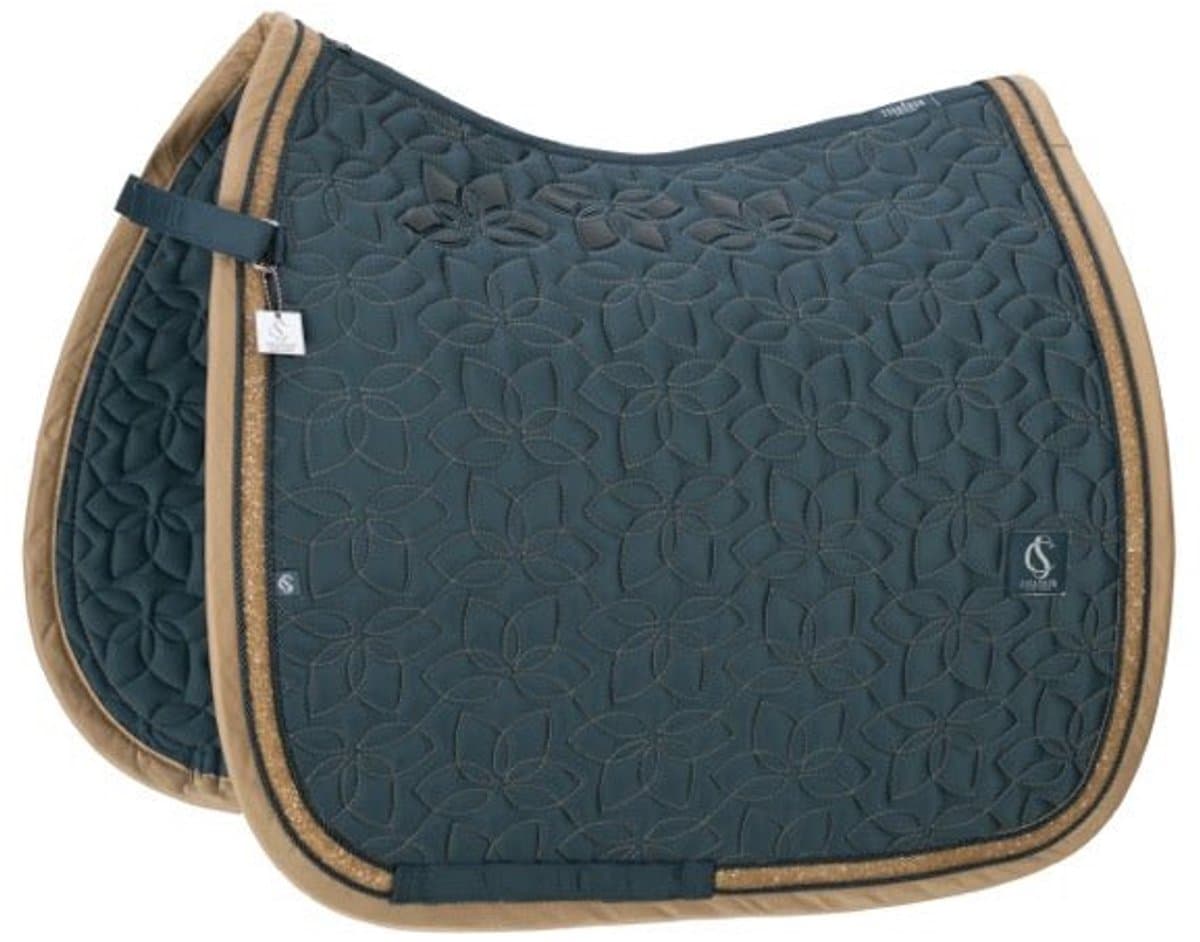 Eskadron Zadeldek Glossy Jewel Contrast Classic Sports 26 Full Ocean