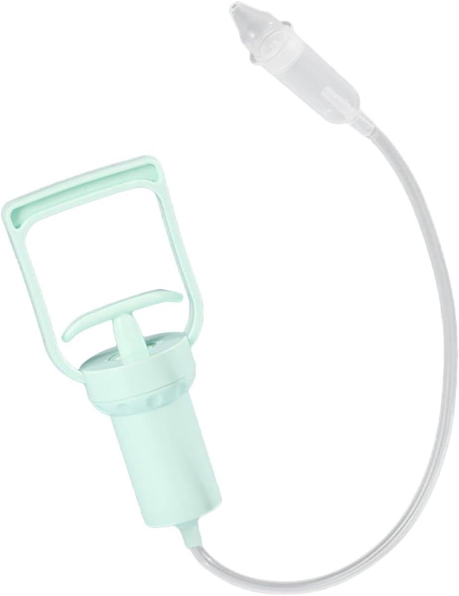 Neusreiniger Baby - Snotzuiger Handmatig - Baby Ademhaling - Zachte Zuigkracht - 17.5 cm - Blauw