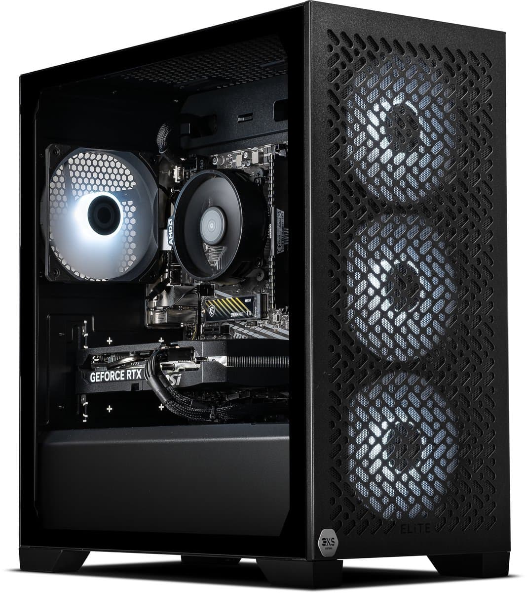 Scan 3XS Systems Elite – Stage 0 Gaming PC – MSI RTX 5060 8GB – Ryzen 5 5500 – Corsair DDR4 16GB – 512GB SSD – 550w PSU - 1080p High – 1440p Entry Gaming