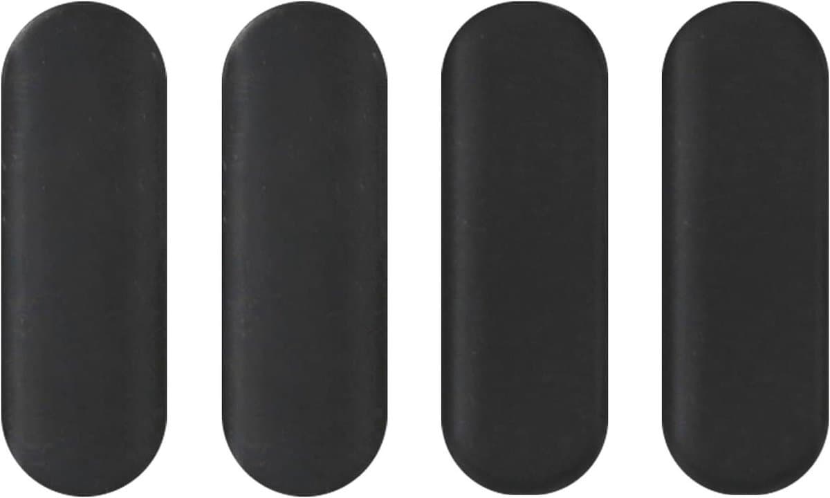 Laptop Rubberen Voetjes - Laptop Pads Stabiliteitsvoetjes - Laptop Stabiliseren - Specifiek voor T480S - 4 stuks - Zwart