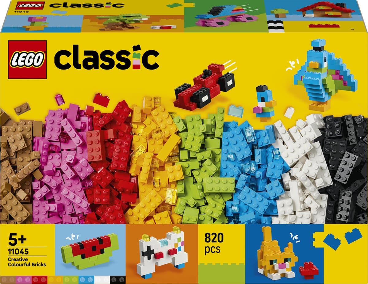 LEGO Classic Kleurrijke Creatieve Stenen 11045