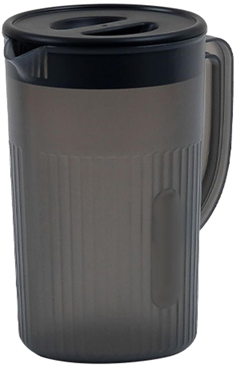 Dailygoods- Koudwaterkan 2,7 l - Waterkan met deksel - Hoge temperatuurbestendig - Praktisch ontwerp - Doorzichtige behuizing - Voor koelkast