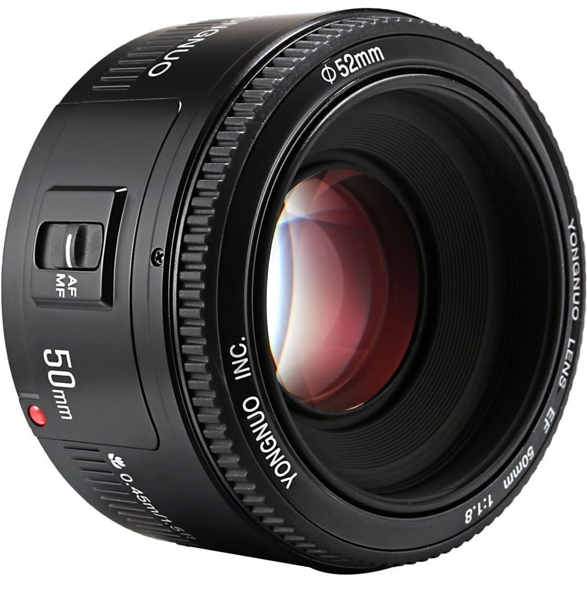 OmGoods - Dailygoody - 50 mm lens - Autofocus - Lichtsterk - Canon - Fotografie lens - Voor Canon camera's - YN50/F1.8